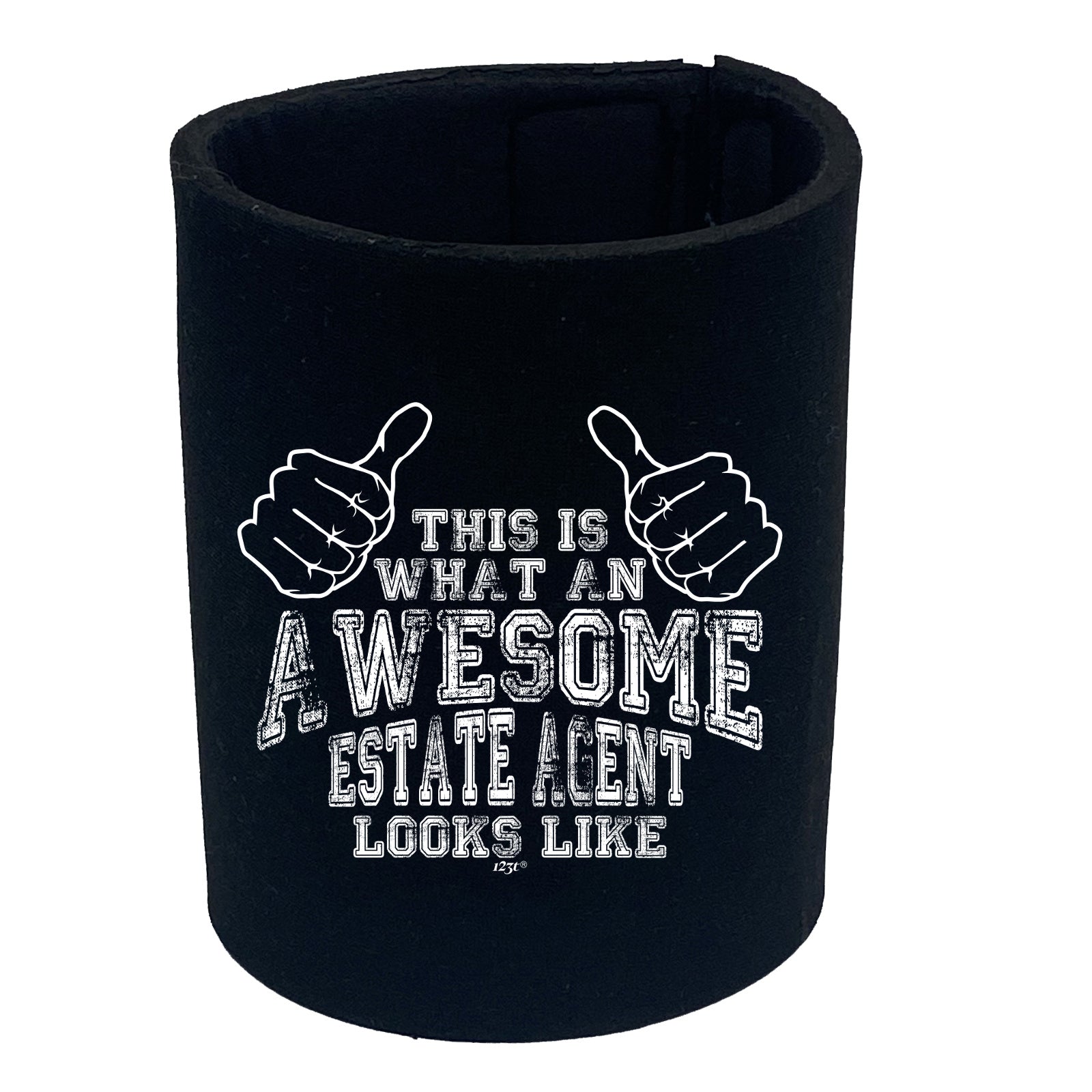 This Is What Awesome Estate Agent - Funny Stubby Holder