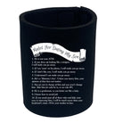 Rules For Dating My Son - Funny Stubby Holder
