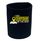Put On The Map Derbyshire - Funny Stubby Holder