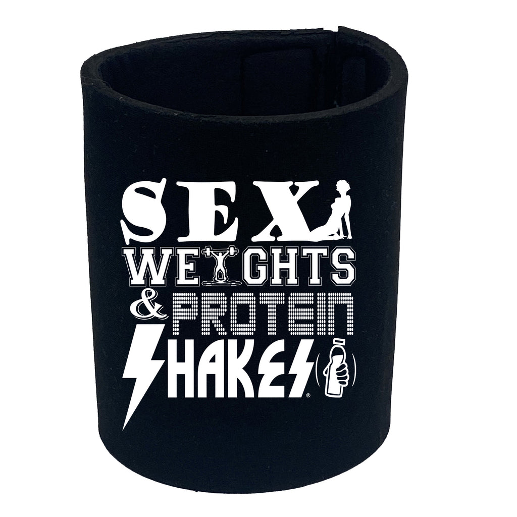 Swps Sex Weights Protein Shakes D2 - Funny Stubby Holder