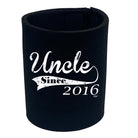 Uncle Since 2016 - Funny Stubby Holder