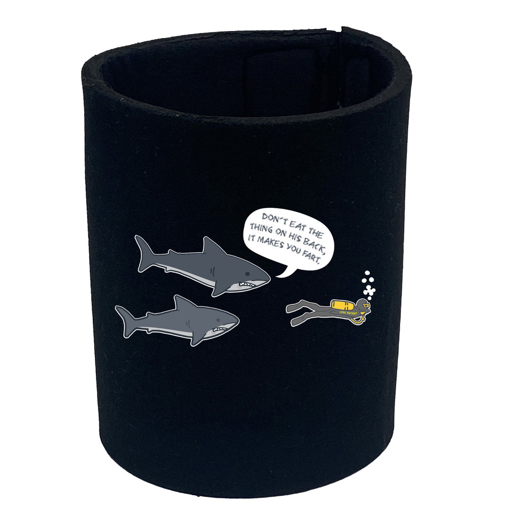 Ow Dont Eat The Thing Back - Funny Stubby Holder