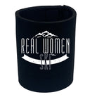 Pm Real Women Ski - Funny Stubby Holder