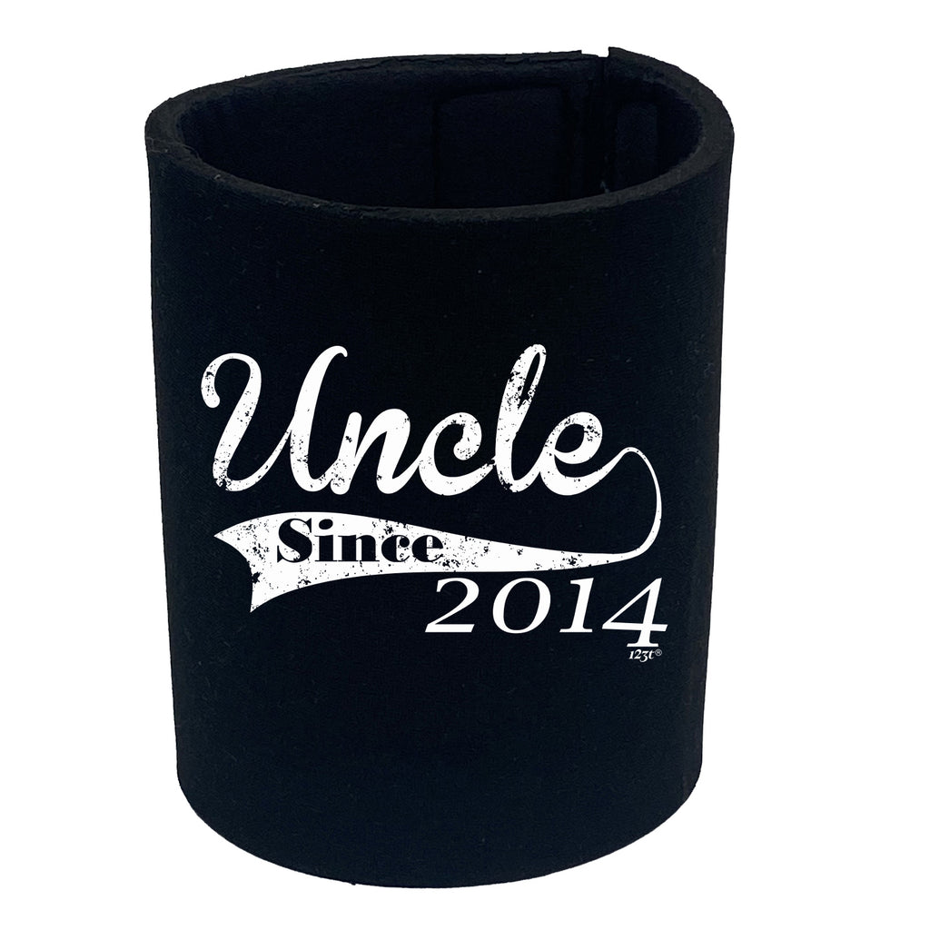 Uncle Since 2014 - Funny Stubby Holder