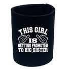 This Girl Is Getting Promoted To Big Sister - Funny Stubby Holder