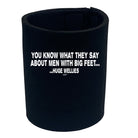 Men With Big Feet - Funny Stubby Holder
