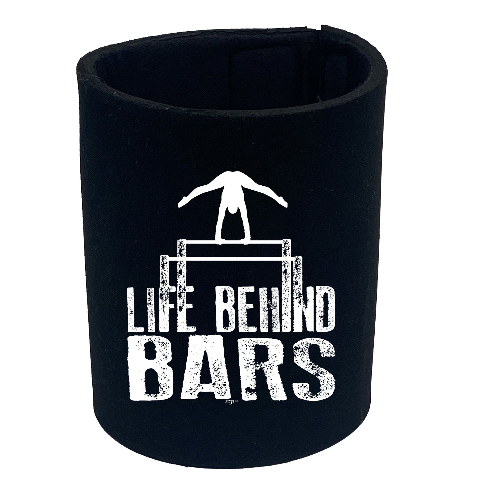 Life Behind Bars Gymnast - Funny Stubby Holder