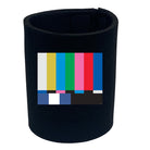 Tv Colour Test Screen - Funny Stubby Holder