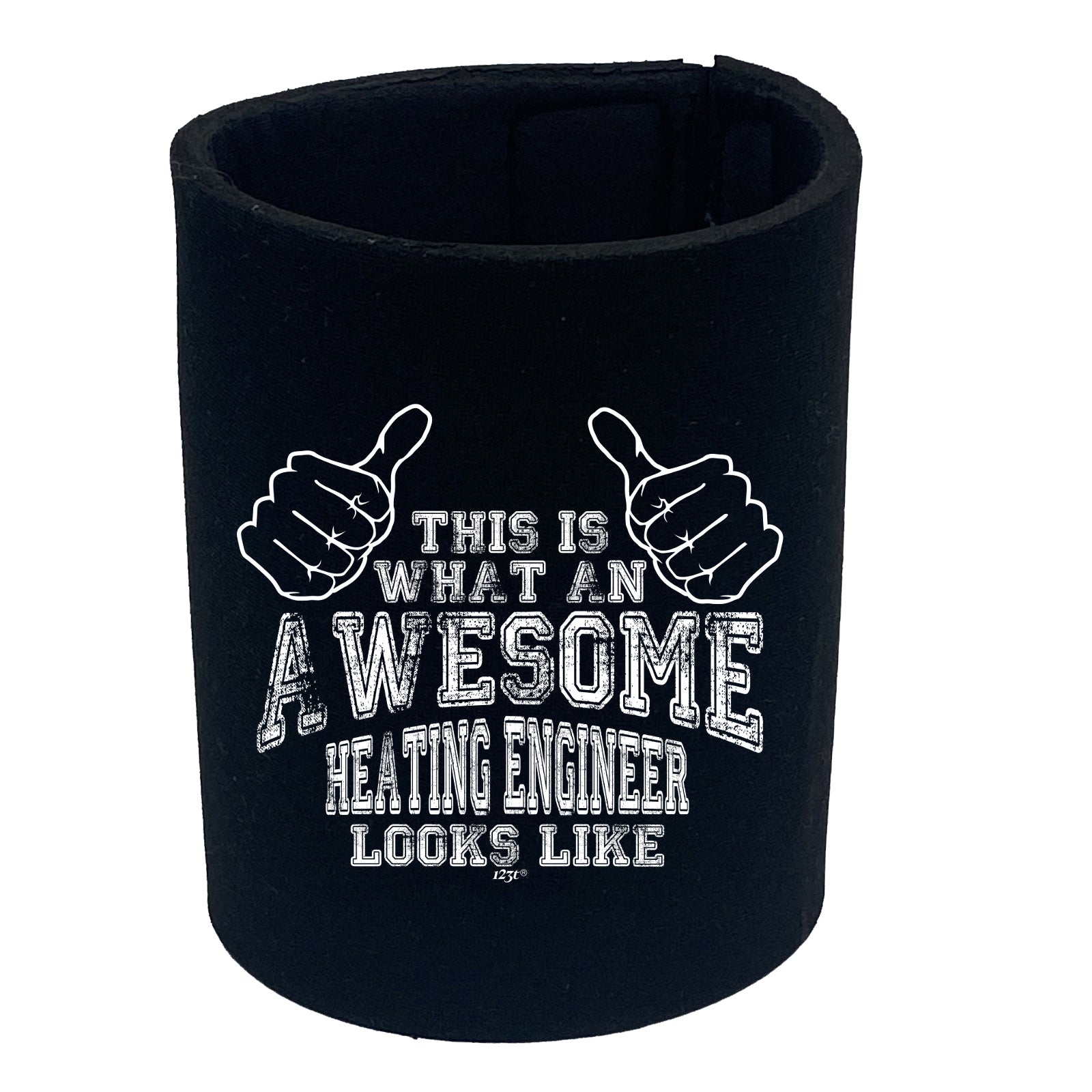 This Is What Awesome Heating Engineer - Funny Stubby Holder