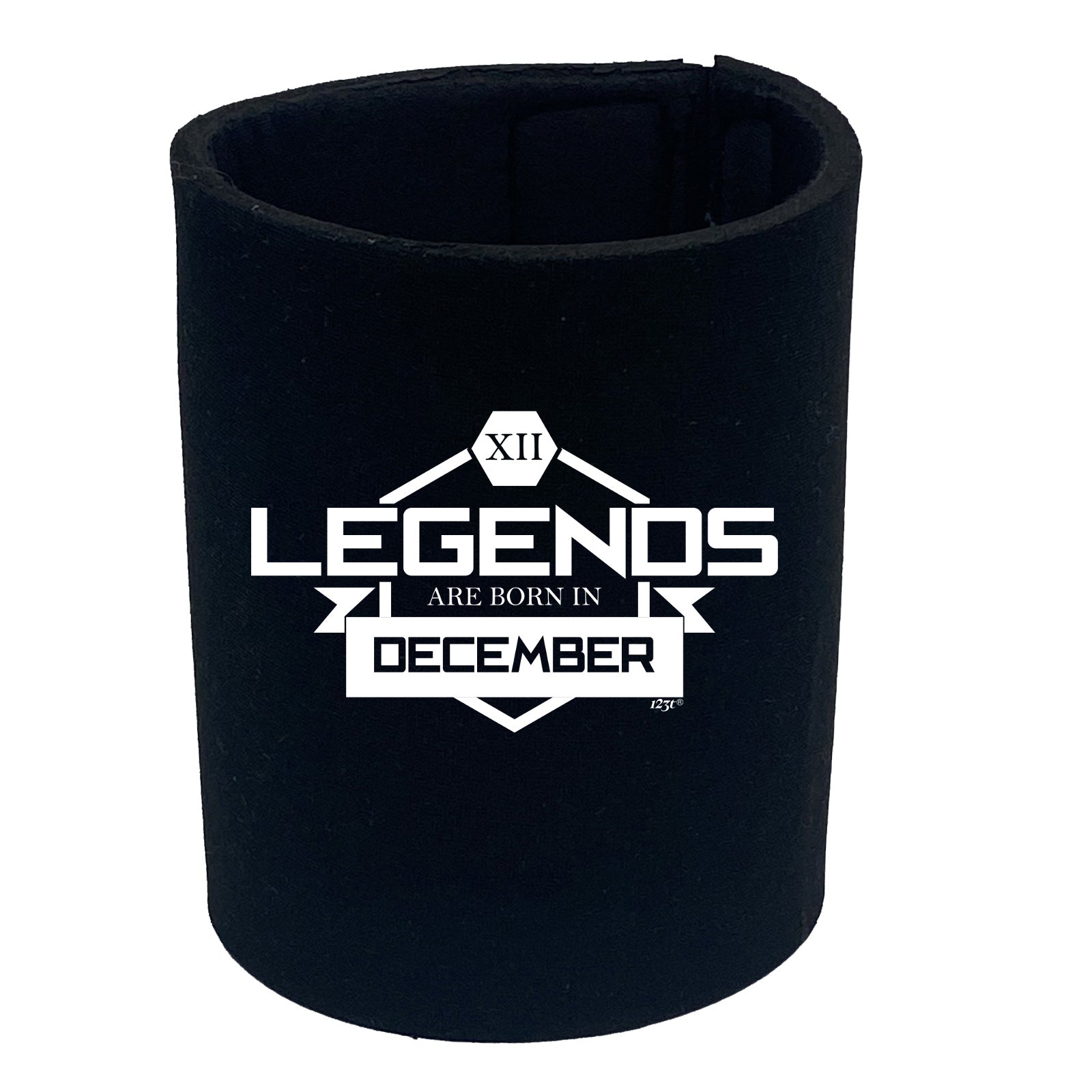 Legends Are Born In December - Funny Stubby Holder