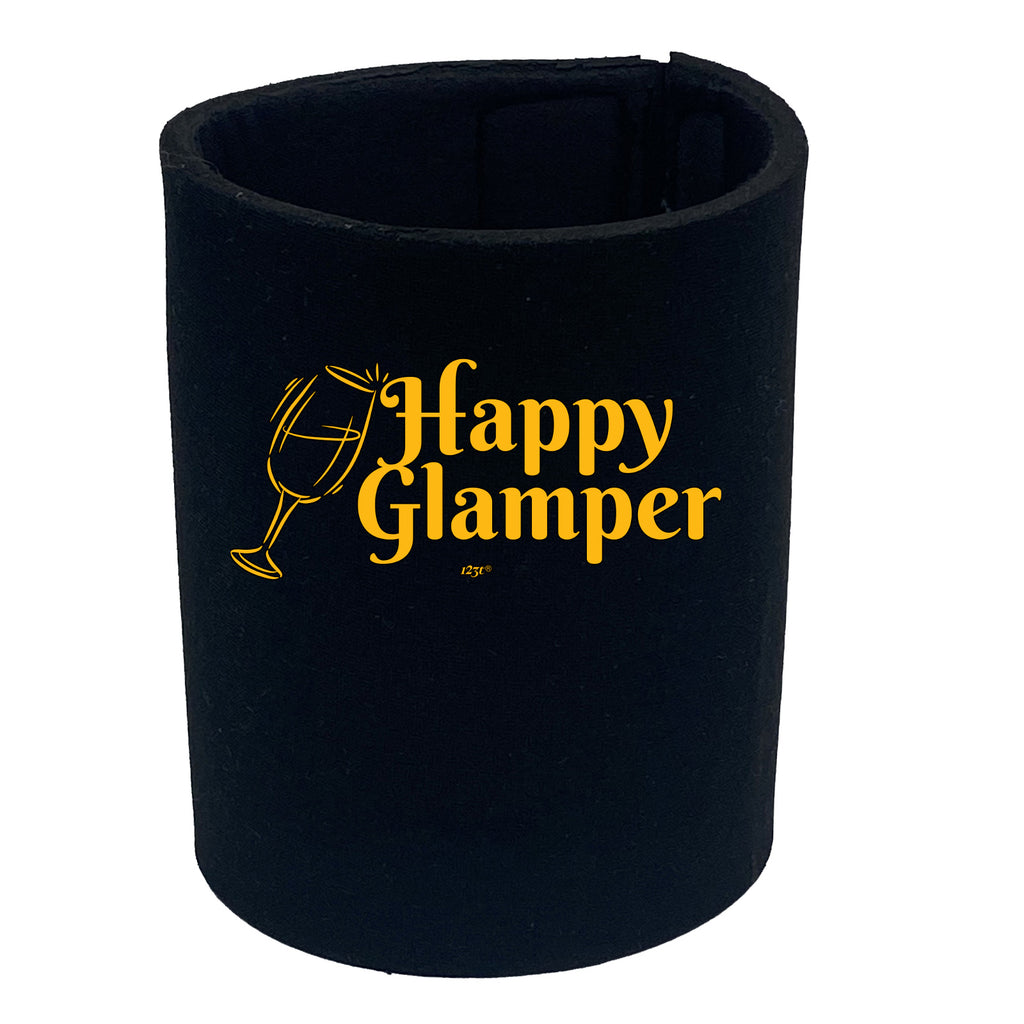 Happy Glamper Camping - Funny Stubby Holder