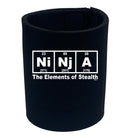 Ninja The Elements Of Stealth - Funny Stubby Holder