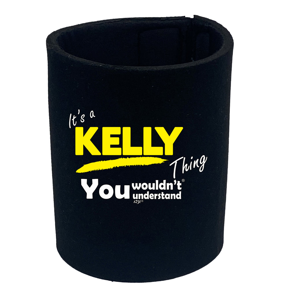 Kelly V1 Surname Thing - Funny Stubby Holder