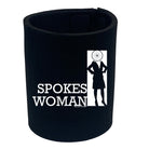 Rltw Spokes Woman - Funny Stubby Holder