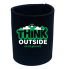 Think Outside No Box Required - Funny Stubby Holder