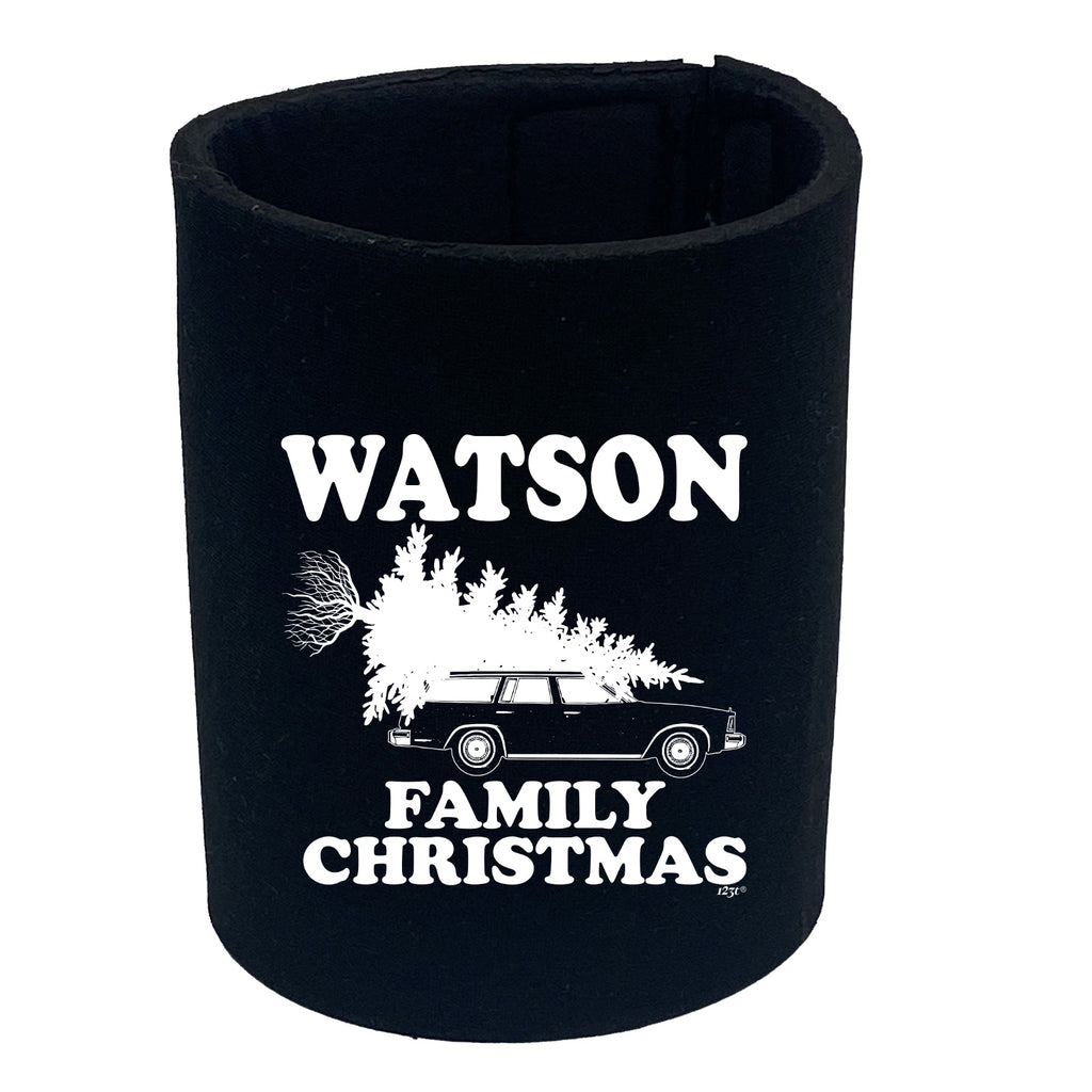 Family Christmas Watson - Funny Stubby Holder