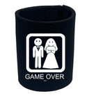 Game Over Sad Groom Married - Funny Stubby Holder