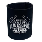 This Is What Awesome Lecturer - Funny Stubby Holder