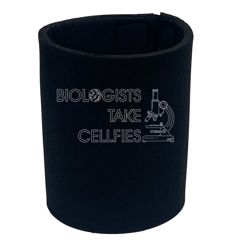 Biologists Take Cellfies - Funny Stubby Holder