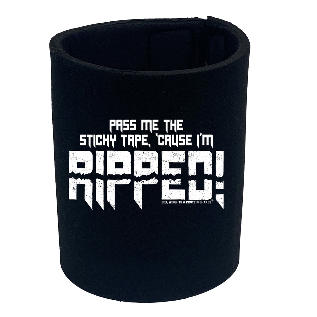 Swps Pass Me The Sticky Tape - Funny Stubby Holder