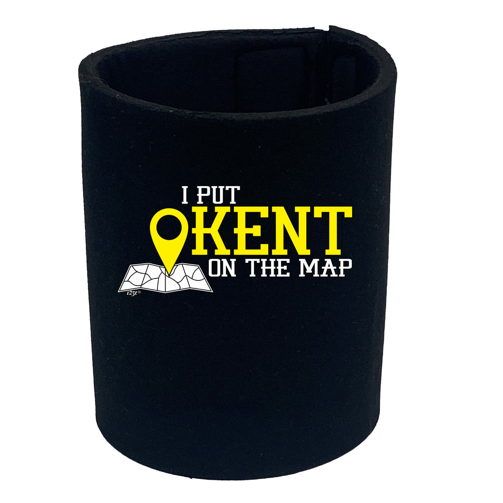 Put On The Map Kent - Funny Stubby Holder