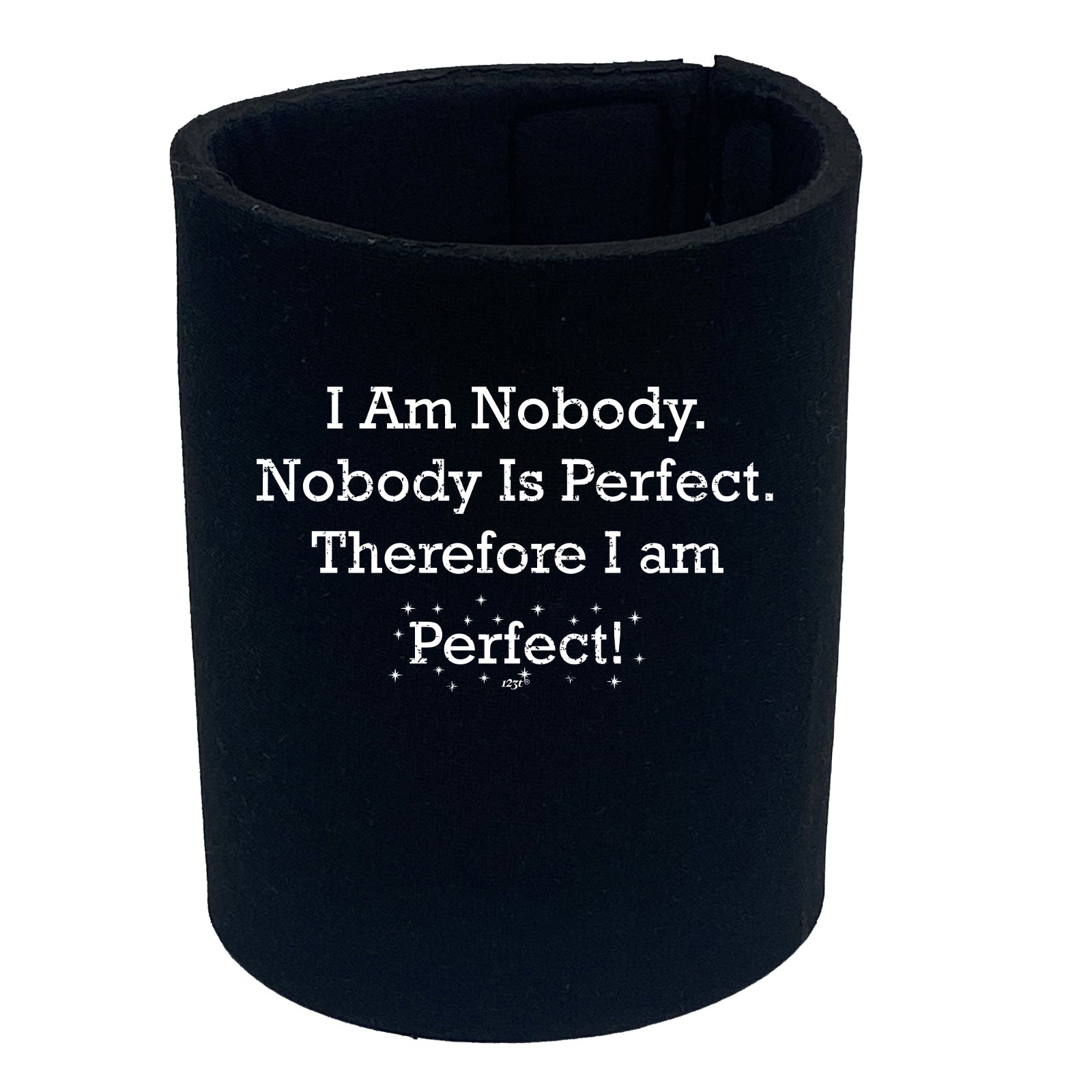 Nobody Is Perfect - Funny Stubby Holder