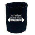 Swps Most People Afraid Heights - Funny Stubby Holder
