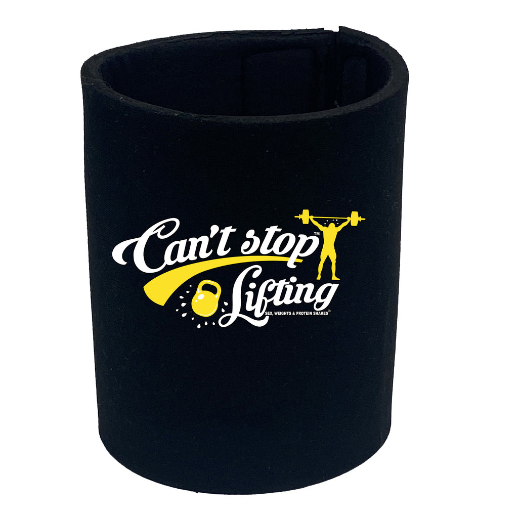 Swps Cant Stop Lifting - Funny Stubby Holder