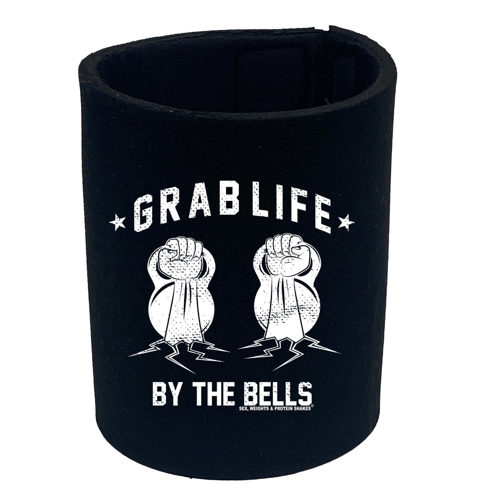 Swps Grab Life By The Bells - Funny Stubby Holder