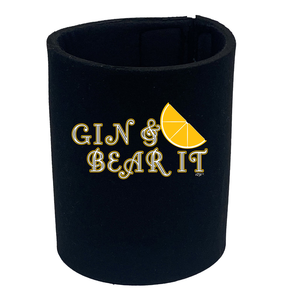 Gin And Bear It - Funny Stubby Holder
