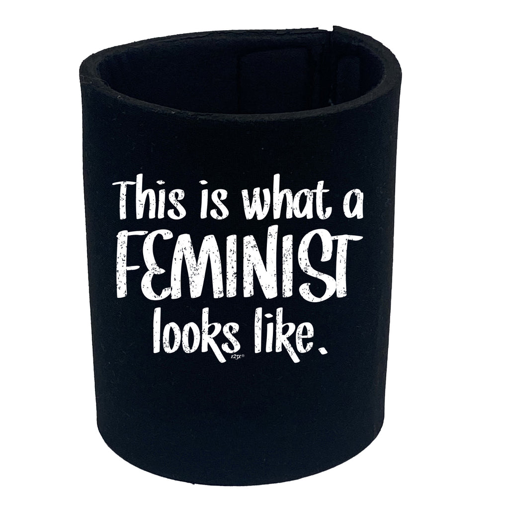 This Is What A Feminist Looks Like - Funny Stubby Holder