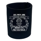 September Virgo Birthday All Men Are Created Equal - Funny Stubby Holder