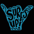 Surfs Up Surf Surfing Ok Hand - Mens 123t Funny T-Shirt Tshirts