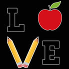 Teacher Love School - Mens 123t Funny T-Shirt Tshirts