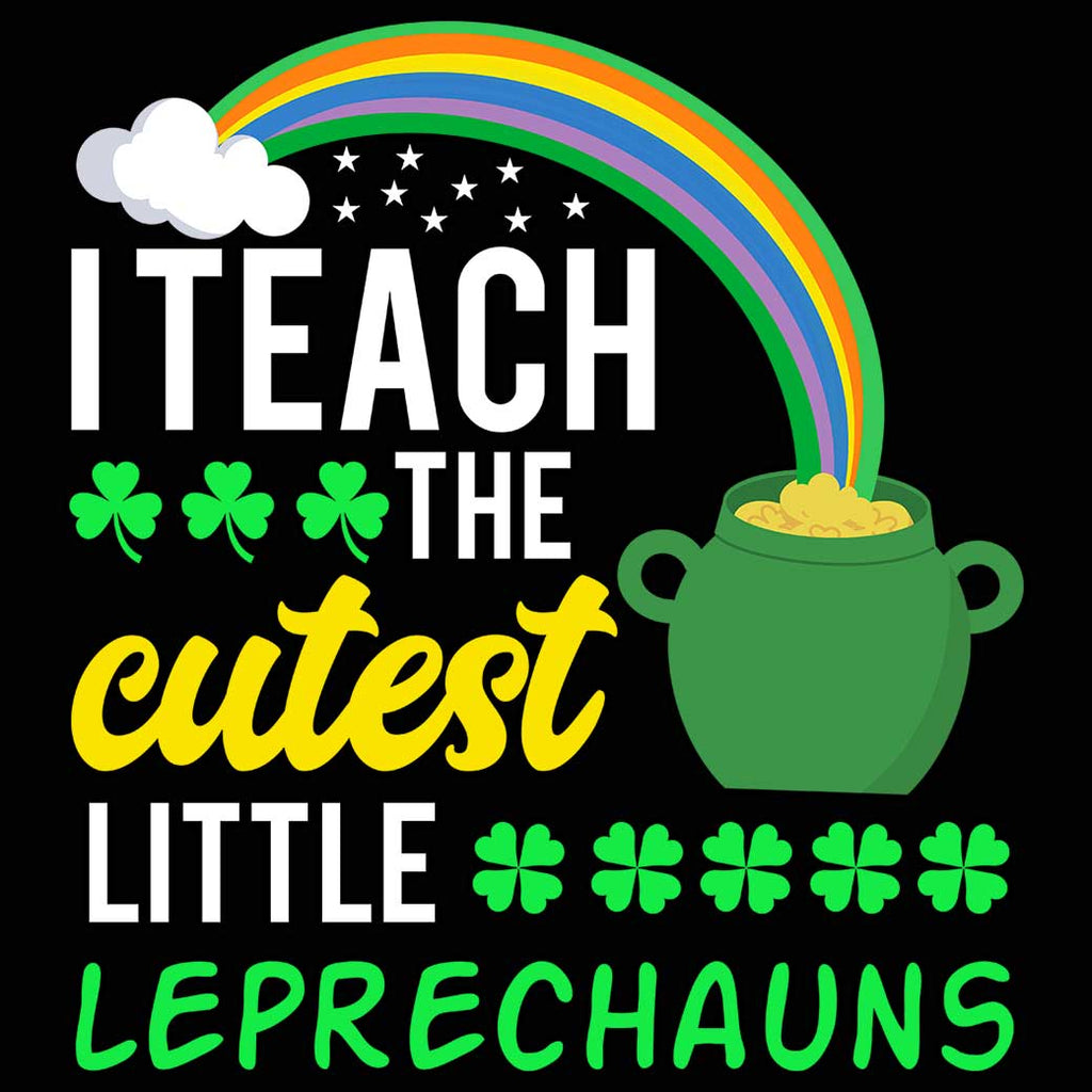 Teacher Theach The Cutest Little Leprechauns Irish St Patricks Day Ireland - Mens 123t Funny T-Shirt Tshirts