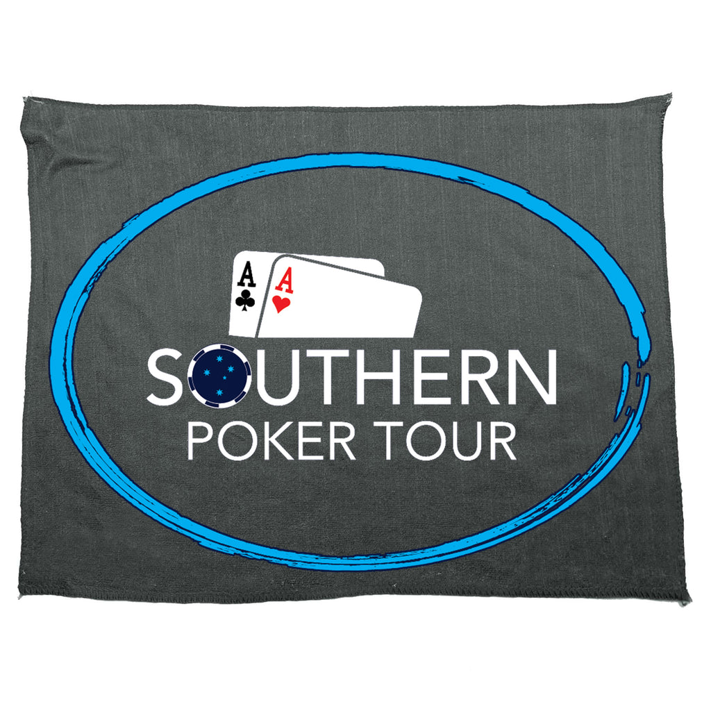 Spt Southern Poker Tour Clear Style - Funny Gym Sports Towel
