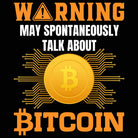 Warning V2 May Spontaneously Talk About Bitcoin - Mens 123t Funny T-Shirt Tshirts