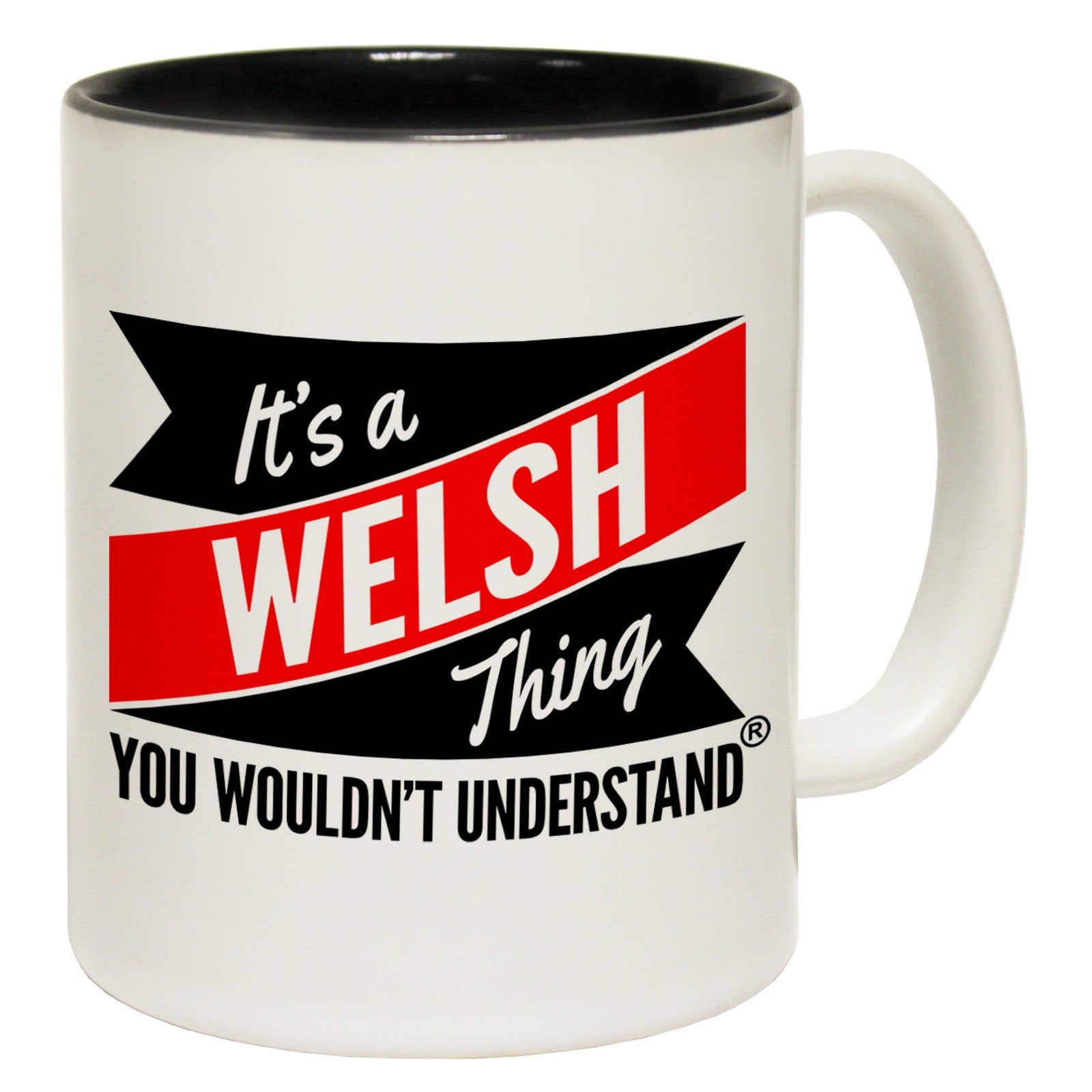 123t New It's A Welsh Thing You Wouldn't Understand Funny Mug, 123t Mugs