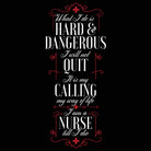 What I Do Is Hard And Dangerous - Mens 123t Funny T-Shirt Tshirts